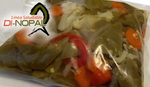 Nopal picado en escabeche
