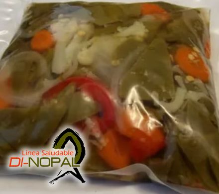 Nopal picado en escabeche
