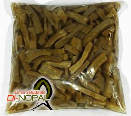 Nopal picado en salmuera